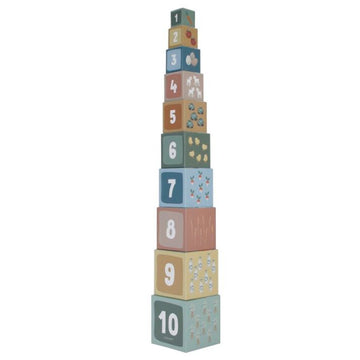 Cubos apilables granja - Little Dutch