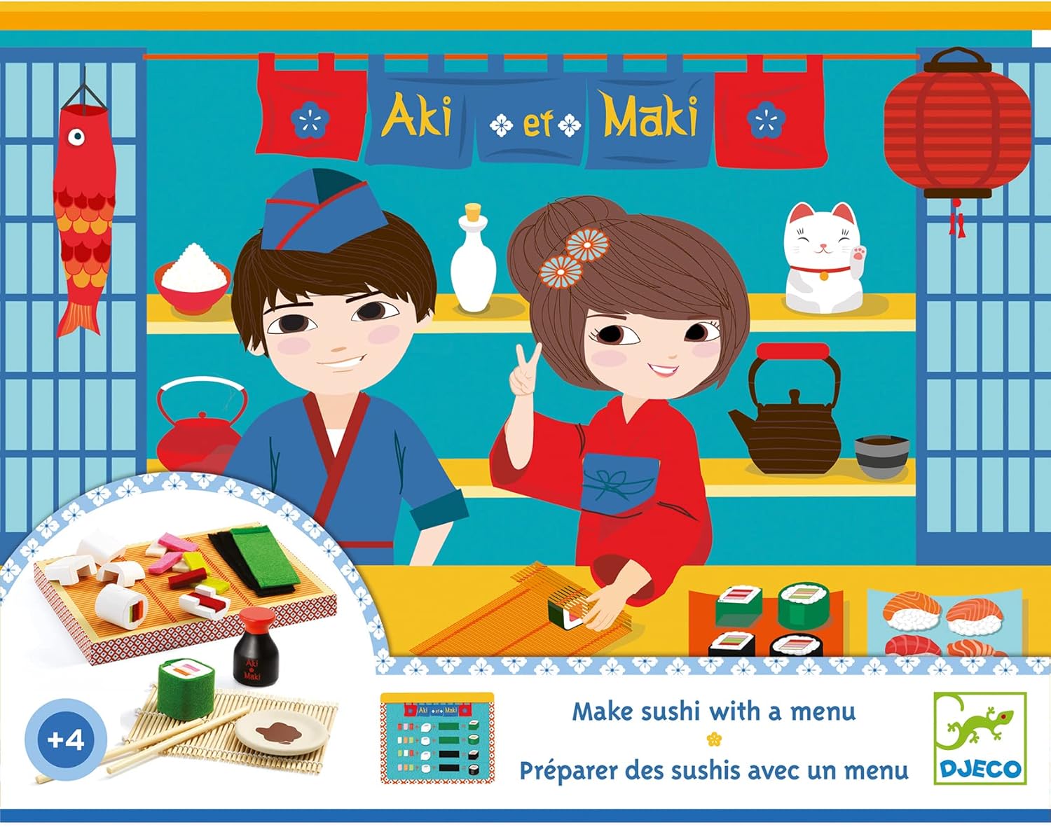 Kit de sushi de Aki & Maki - Djeco