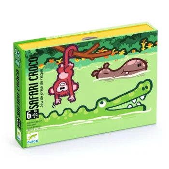 Juego de cartas Safari croco - Djeco