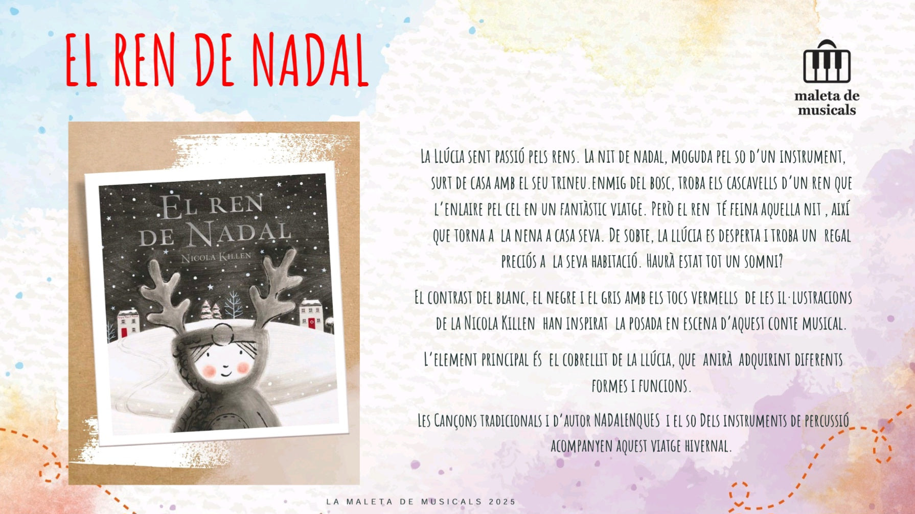 27/12 Contacontes musical: El ren de Nadal