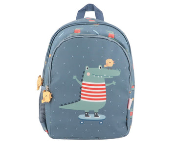 Mochila primaria cocodrilo - Tutete