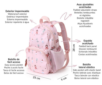 Mochila infantil caperucita - Tutete