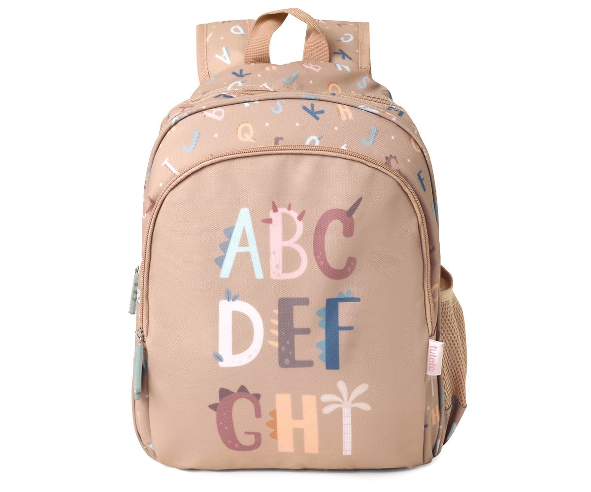 Mochila primaria letras - Tutete