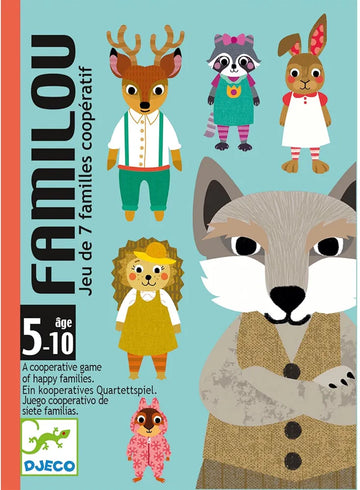 Juego de cartas Familou - Djeco