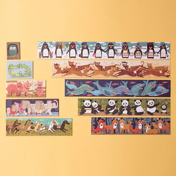 10 penguins - puzzle Londji