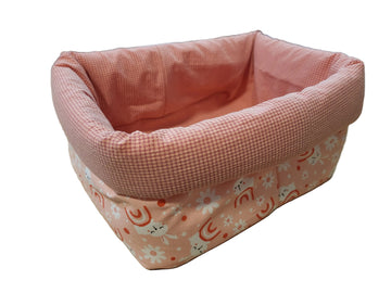 Cesta de tela rígida