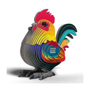 Puzzle 3D Rooster (gallo) - Eugy