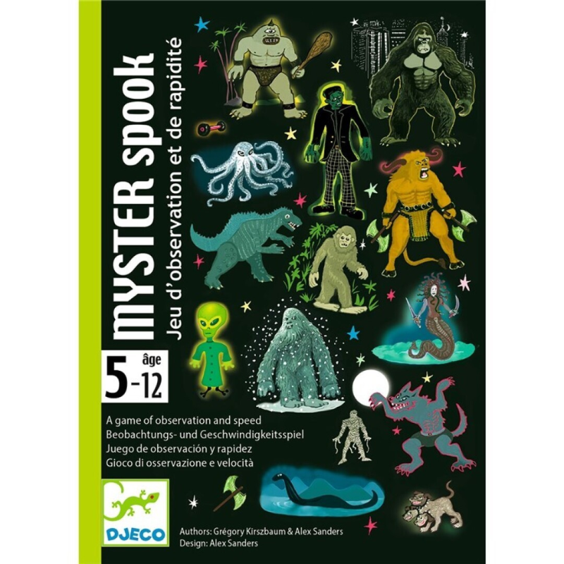 Juego de cartas Myster spook - Djeco