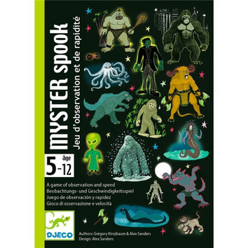 Juego de cartas Myster spook - Djeco