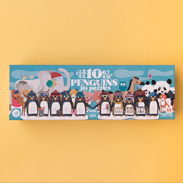 10 penguins - puzzle Londji