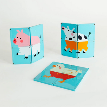 Imanix baby Animales Granja 12 piezas