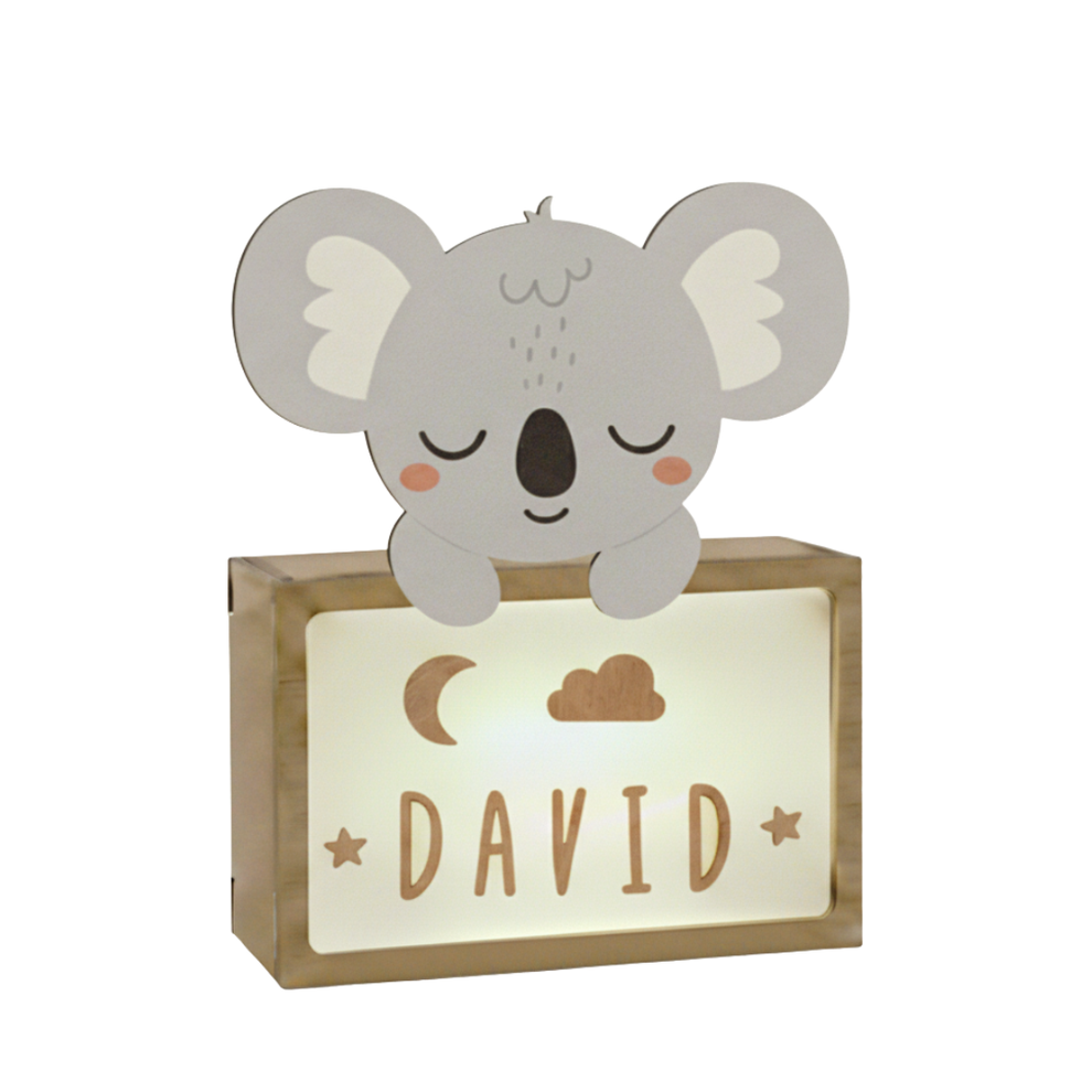 Lámpara de noche madera koala - Vintiun