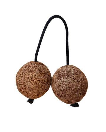 Bolas maraca de coco