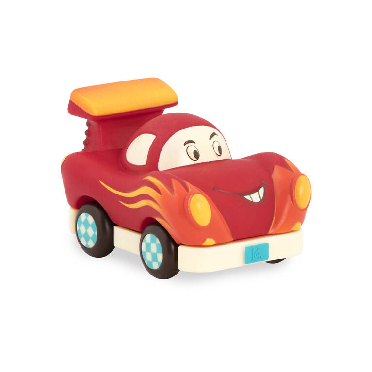 Mini coche de carreras retráctil - B toys