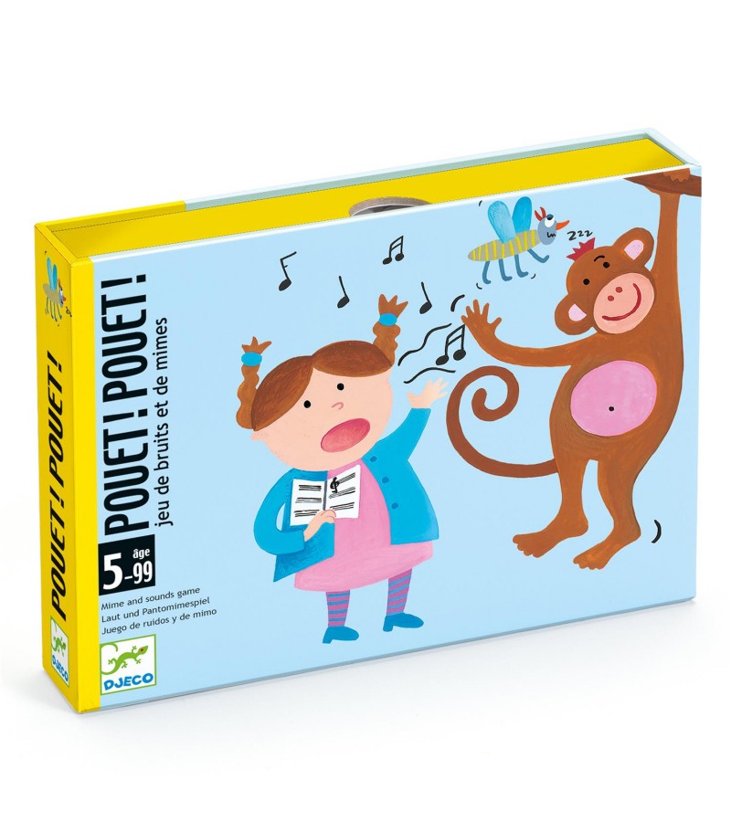 Juego de cartas Pouet! Pouet! - Djeco