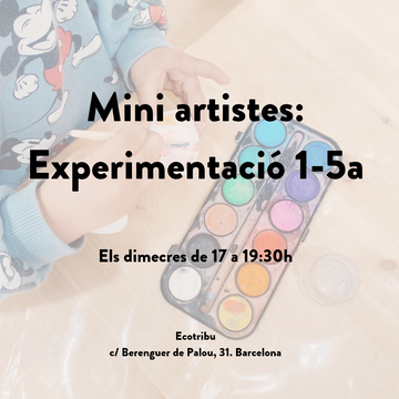 Mini artistes - Experimentació 1-5a