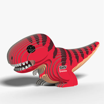 Puzzle 3D Tyranno (tiranosaurio) - Eugy