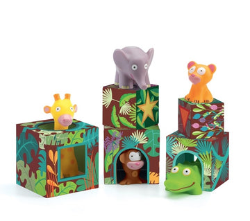 Cubos apilables Maxi Topanijungle - Djeco