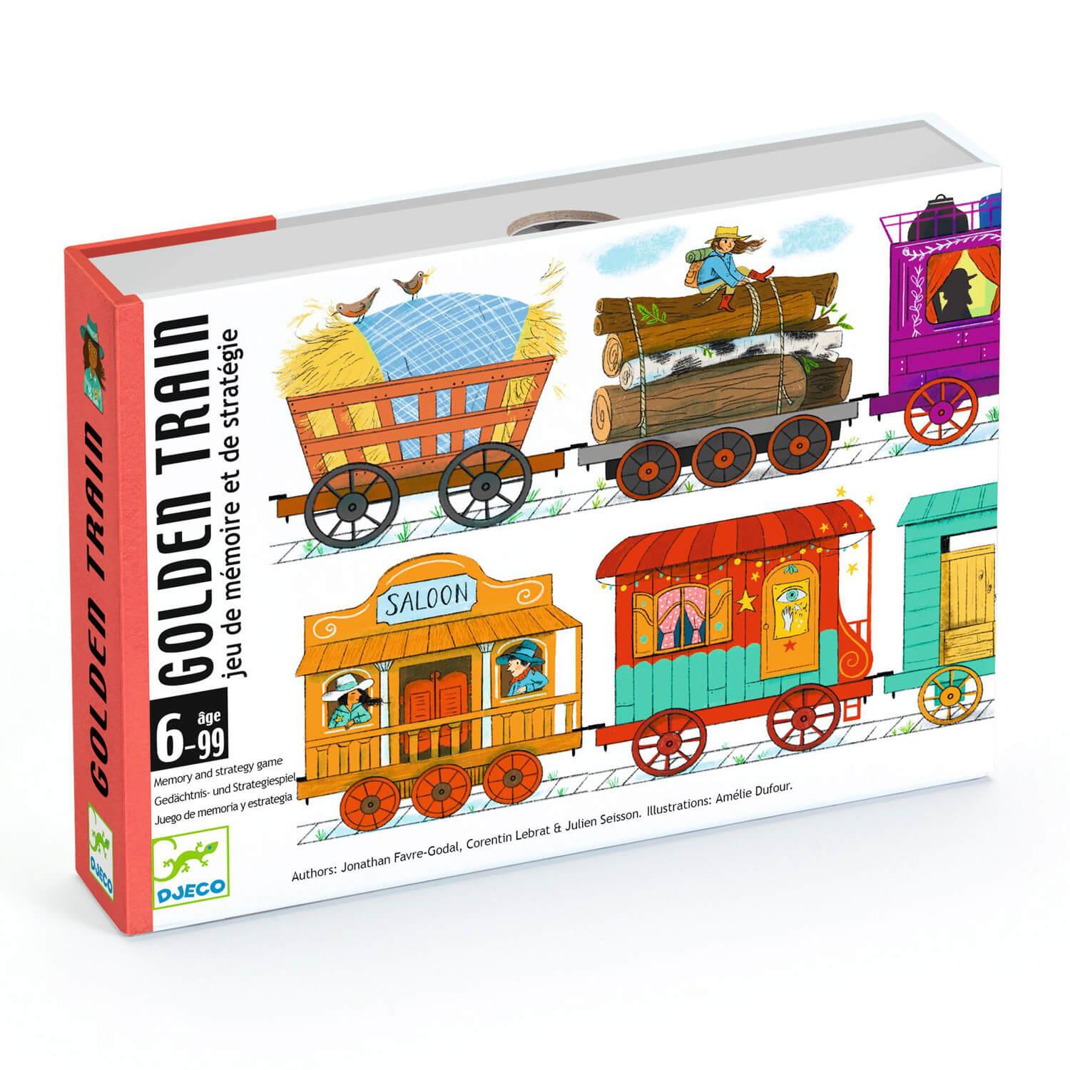 Juego de cartas Golden train - Djeco