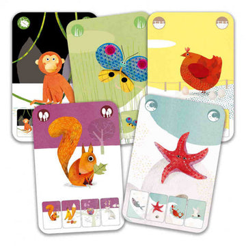 Juego de cartas Mini nature - Djeco