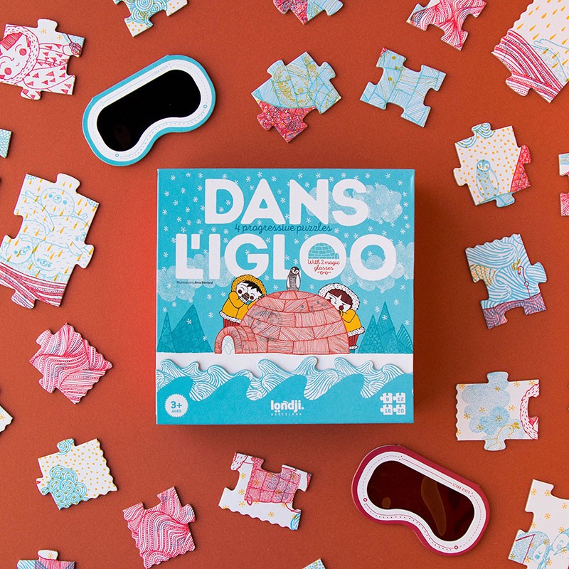 Dans l'igloo - puzzle Londji