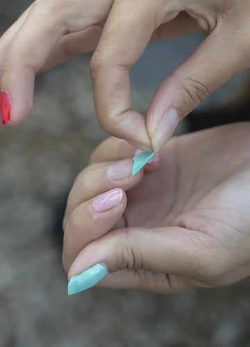 Esmalte de uñas verde agua - Namaki