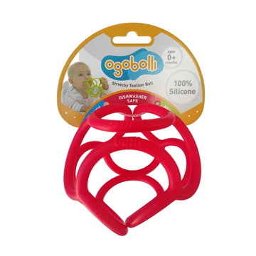 Pelota sensorial bebé rojo - Ogobolli