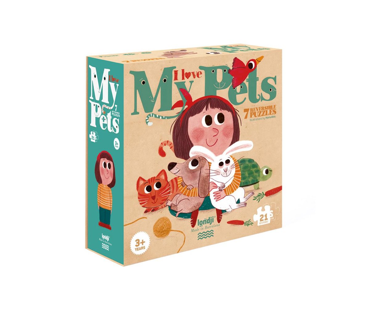I love my pets - puzzle Londji
