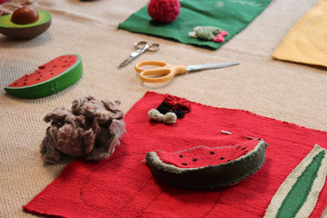 Wally watermelon handcraft - Oli&Carol