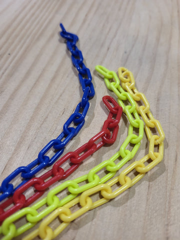 Cadena de colores para cesto de los tesoros