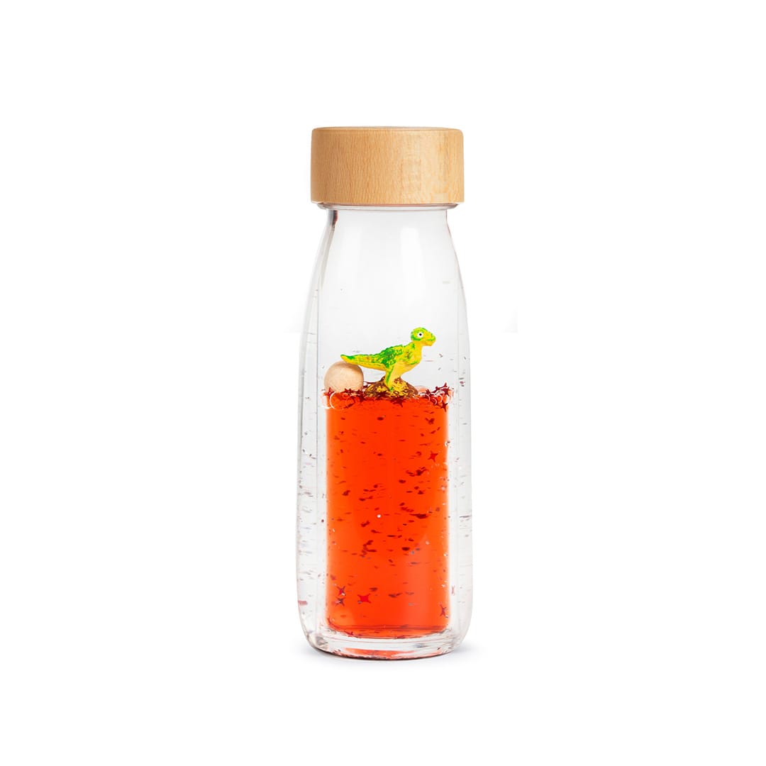Botella sensorial MOVE BOTTLE T-Rex - Petit Boum