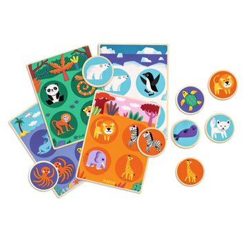 Loto animales madera - Djeco