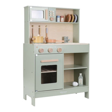 Cocinita madera verde - Little dutch