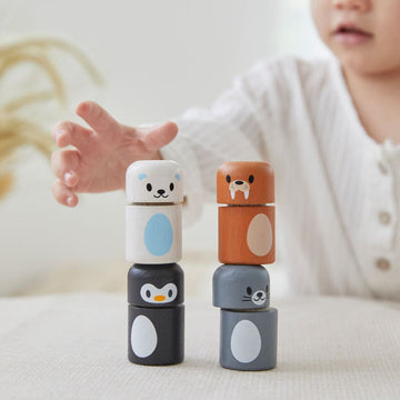 Encajable animales ártico - Plantoys