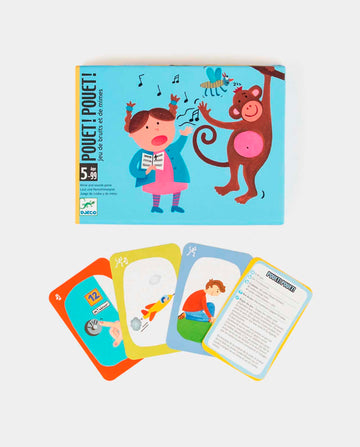 Juego de cartas Pouet! Pouet! - Djeco