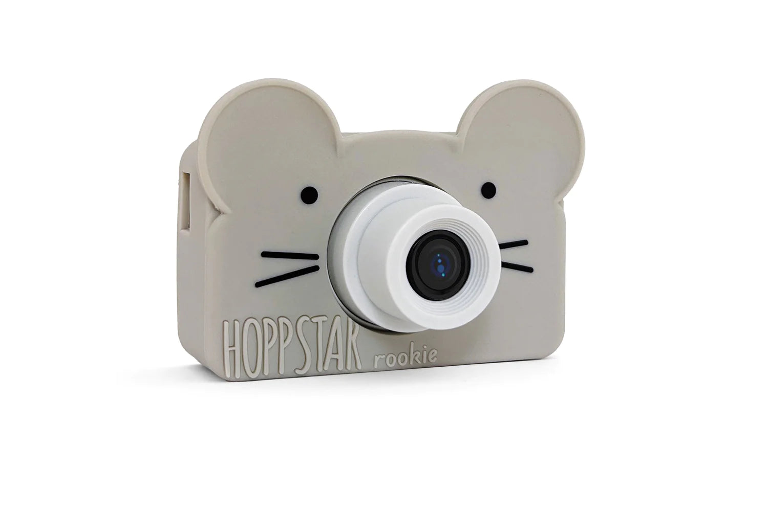 cámara digital infantil rookie hoppstar color gris Ecotribu Juguetes Sostenibles