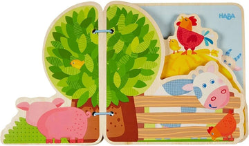 Libro de madera de la granja - Haba
