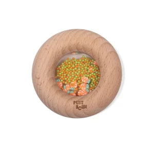 Donut sensorial de madera Zanahorias - Petit Boum