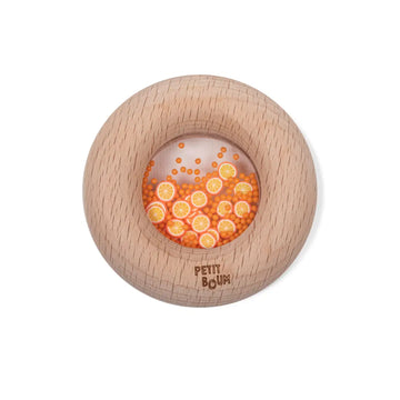 Donut sensorial de madera Naranjas - Petit Boum