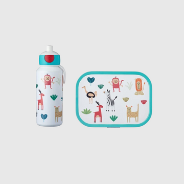 Pack de almuerzo Tupper + Botella de Mepal Lunchset