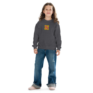 Sudadera infantil clásica bordada N