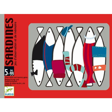 Juego de cartas Sardinas - Djeco