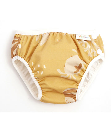 Bañador pañal whale mostaza - Vimse