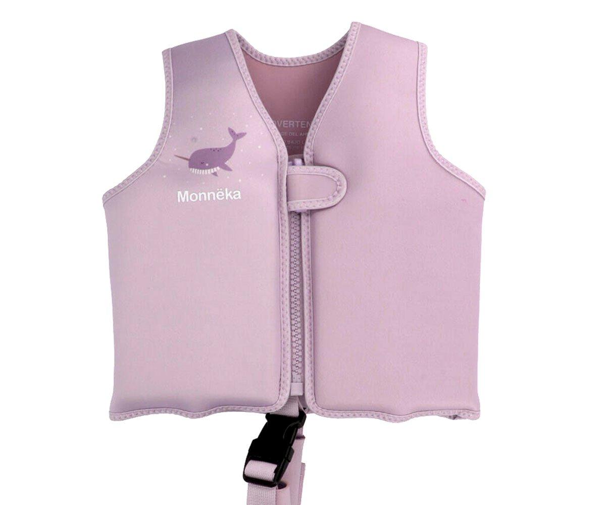 Chaleco flotador aprendizaje lilac